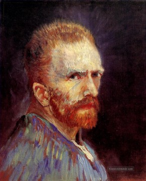  1887 Ölbilder - Selbst Porträt 1887 6 Vincent van Gogh